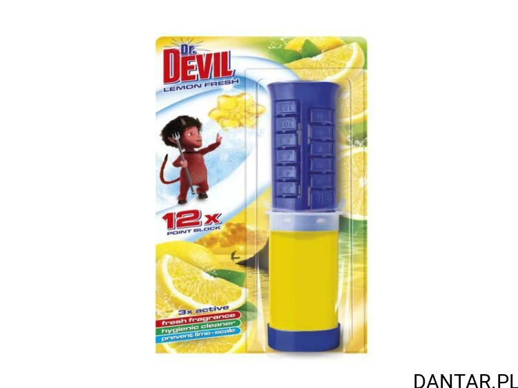 Devil wc żel kleks 75ml lemon fresh a1/12
