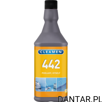 Cleamen 442 do mycia podłóg mechaniczny kwaśny 1l a1/12