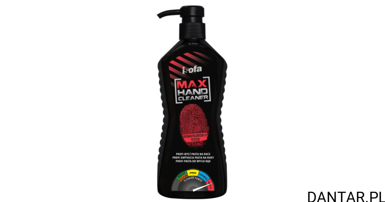 Isofa Max pasta w płynie do mycia rąk 700g  czerwona