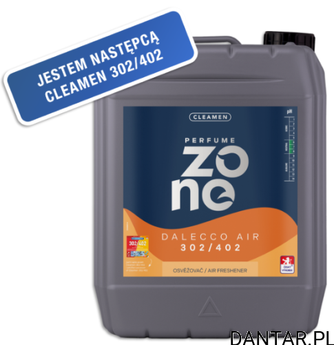 Cleamen 302/402 odświeżacz neutralizator powietrza Perfume Zone 5l a1/2