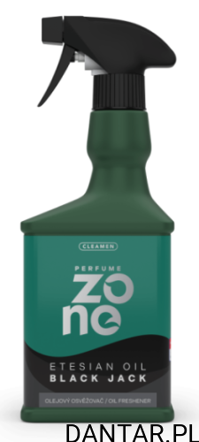 Cleamen odświeżacz powietrza Etesian Oil black jack 550ml Perfume Zone a1/14