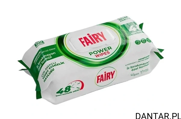 Chusteczki czyszczące uniwersalne Fairy mydło marsylskie a100/12