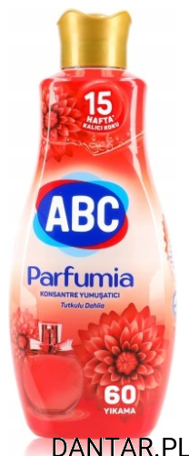 Płyn do płukania ABC 1440ml dalia czerwony a1/9
