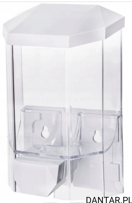 Dozownik do mydła 500ml biały abs FLOSOFT
