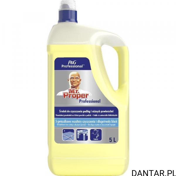 Mr Proper płyn do podłóg 5l Uniwersalny Lemon a1/3