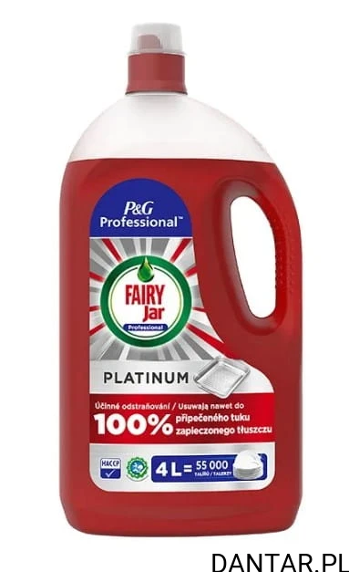 FAIRY 4L PLATINUM płyn do naczyń 