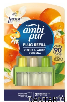 Ambi Pur odświeżacz do kontaktu 3volution zapas 20ml citrus&white verbena a1/7
