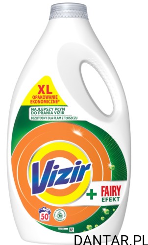 Płyn do prania Vizir uiniwersalny 2,25l 50 prań a1/4