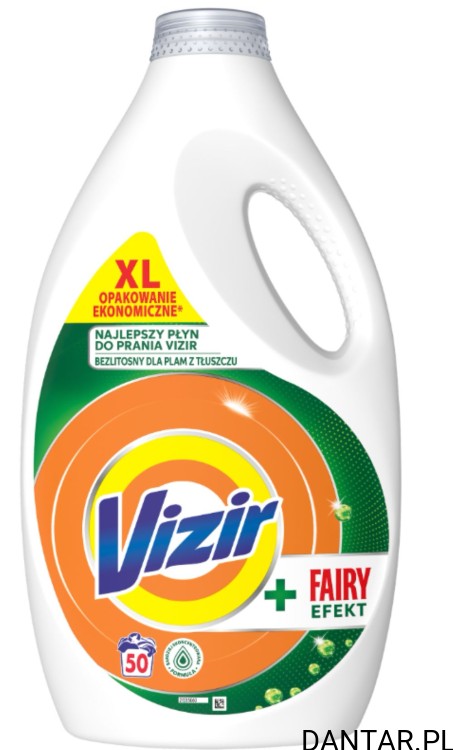 Płyn do prania Vizir uiniwersalny 2,25l 50 prań a1/4