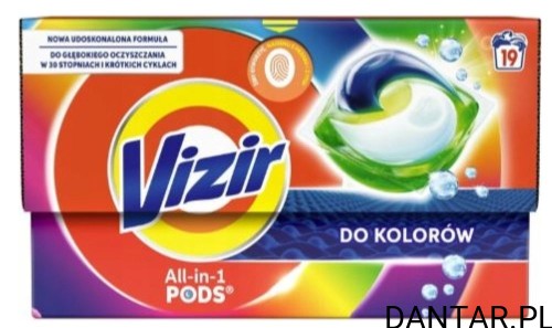 Kapsułki żelowe do prania Vizir do koloru a19
