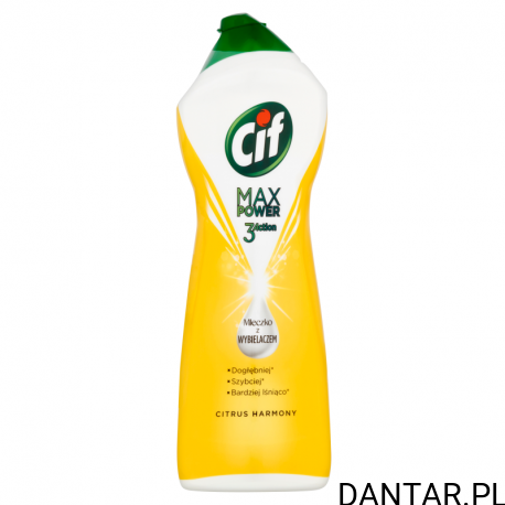 CIF mleczko 1001g z wybielaczem żółty citrus a1/14