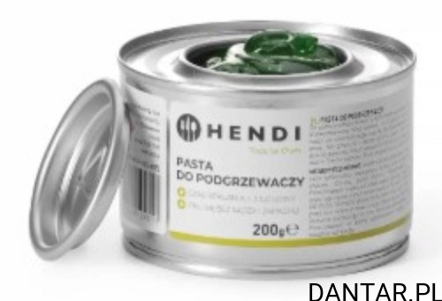 Paliwo pasta do podgrzewaczy bez knotu 200g Hendi a1/48