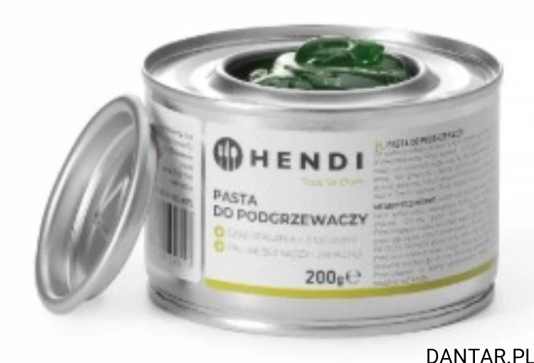 Paliwo pasta do podgrzewaczy bez knotu 200g Hendi a1/48