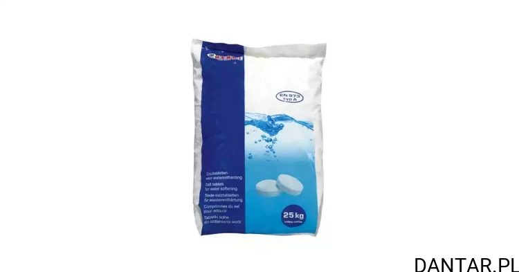 Sól tabletkowa do uzdatniania wody 25kg