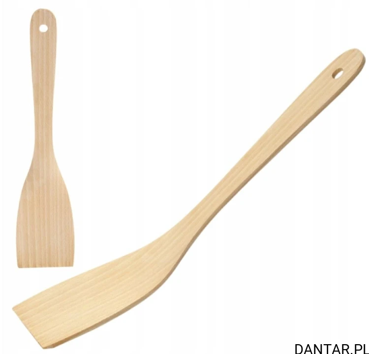 Szpatuła gięta drewniana - zestaw 2 szt., Hendi a2 525159 