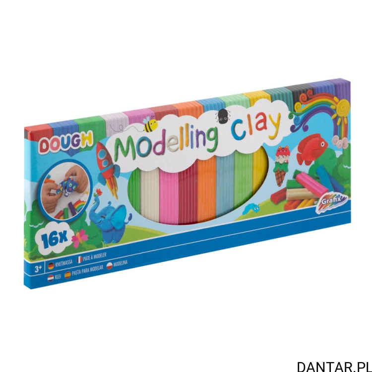 Modelina dough grafix 16kol 5182