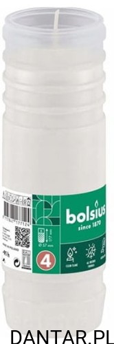 Wkład do znicza 4 dni parafinowy Bolsius a1/20
