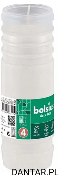 Wkład do znicza 4 dni parafinowy Bolsius a1/20