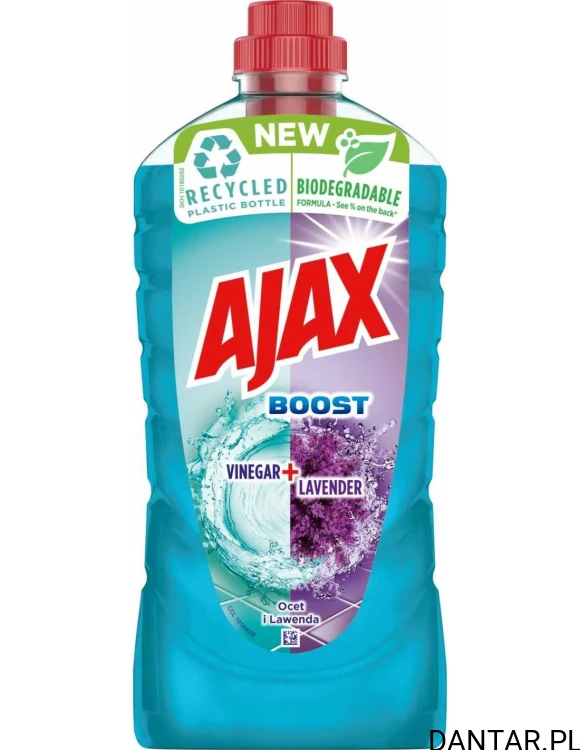Ajax płyn do podłóg 1l boost ocet i lawenda a1/12
