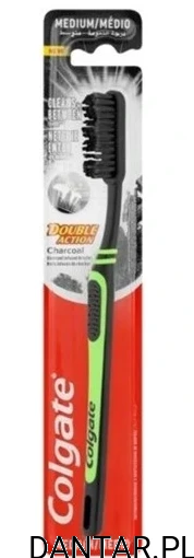 Szczoteczka do zębów Colgate double action czarna medium a1/12