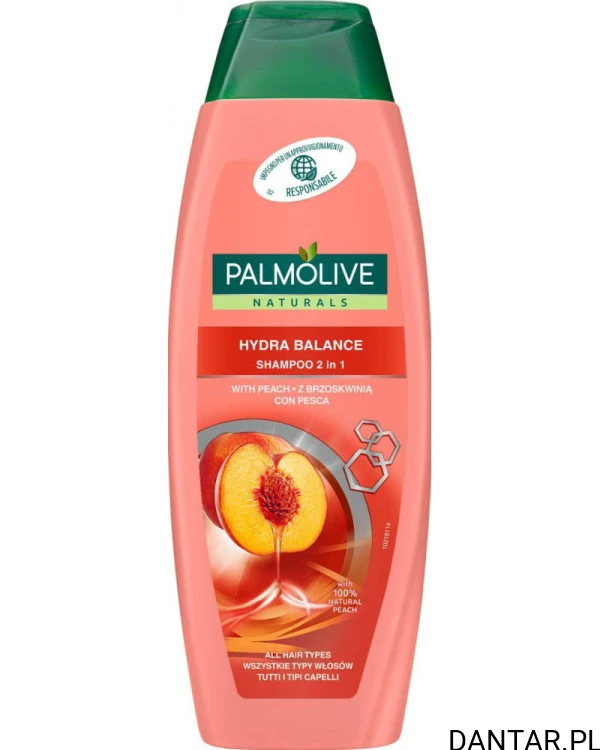 Szampon Palmolive 350ml wszystkie rodzajów włosów hydra balance łososiowy