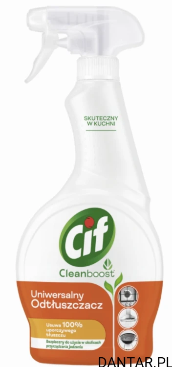 Płyn w sprayu odtłuszczacz uniwersalny Cif 500ml a1/12