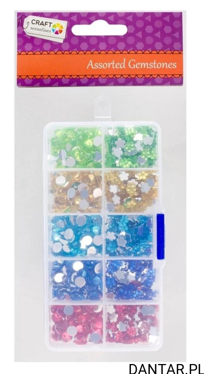 Kryształki diamenciki mix dg Assorted Gemstones