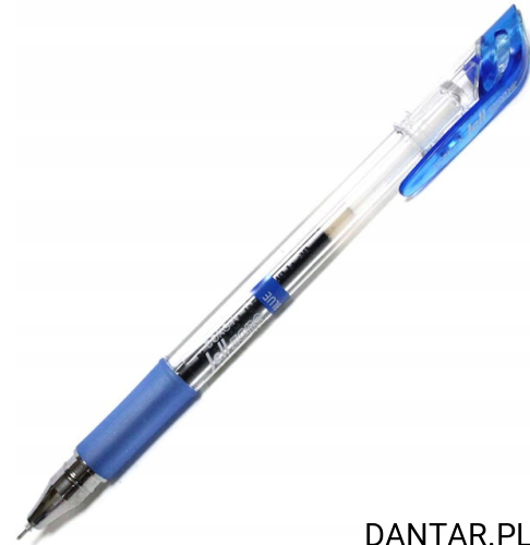 Długopis DONG-A żelowy 0,5mm zone niebieski  TT5040 a1/12