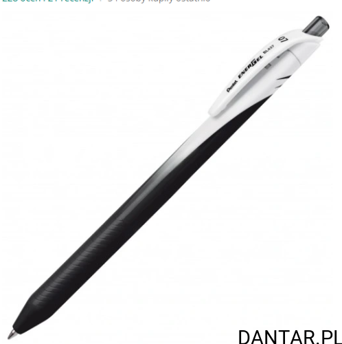 Długopis żelowy Pentel energel BL437 czarny