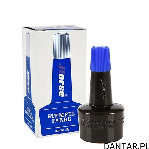 Tusz do stempli niebieski Horse a1/12