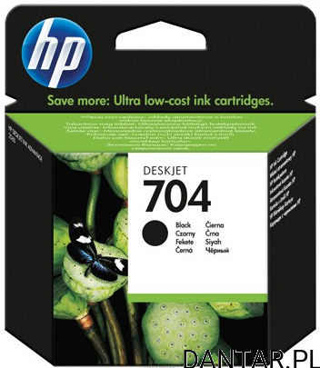 Tusz HP 704 DJ2060/480STR black CN692AE oryginał