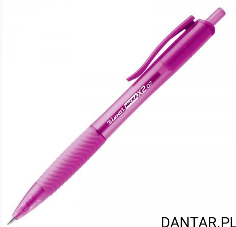 Długopis Luxor Micra X2 mix kolorów 0.7mm a1/12