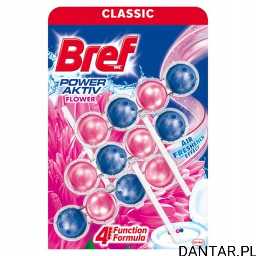 Bref wc kulki 3x50g power activ kwiat a3/9