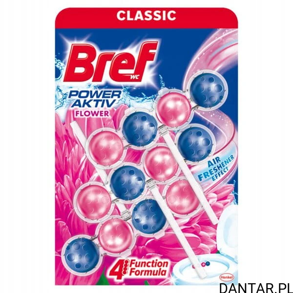 Bref wc kulki 3x50g power activ kwiat a3/9