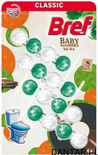 Bref wc kulki 4x50g power activ baby boomers a4/9
