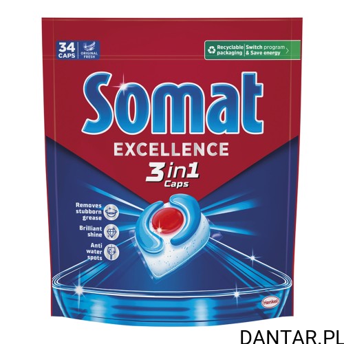 Tabletki do zmywarki Somat excellence regular a34