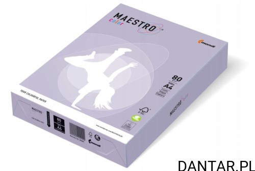 Papier ksero A4 80g lawenda LA12 Maestro Mondi a500
