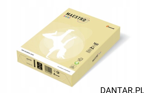 Papier ksero A4 waniliowy 160g  a250/5