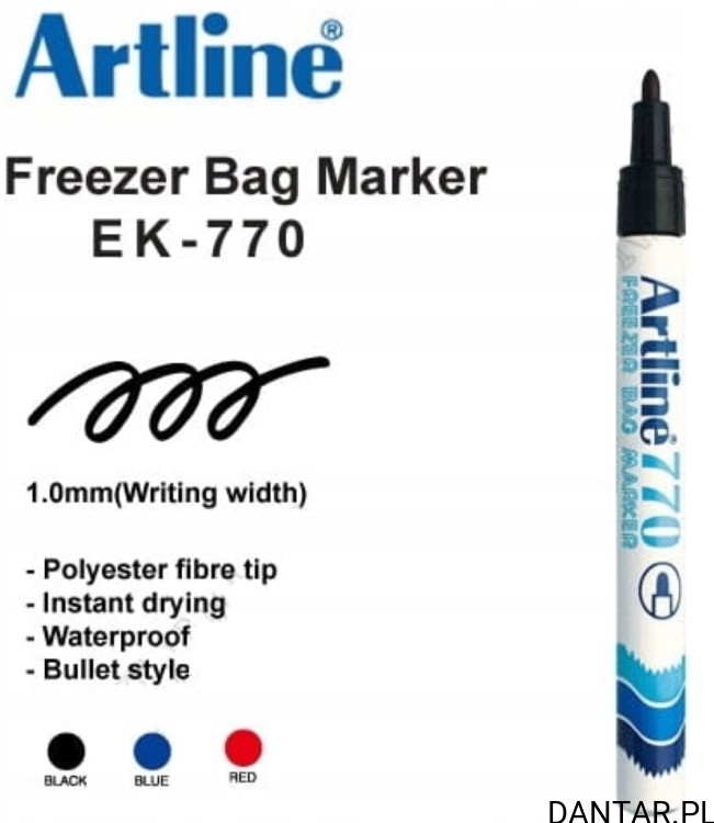 Marker permanentny Freezer czarny AR-770 Toma a1/12