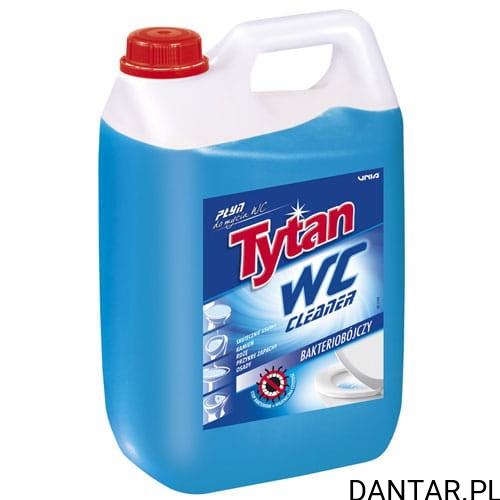 Tytan płyn do wc 5kg niebieski