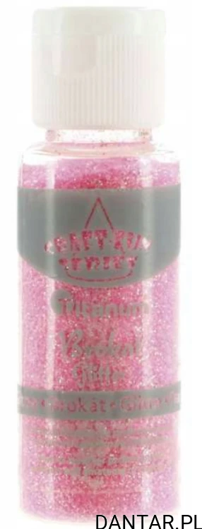 Brokat 20ml neon red Titanum 395537