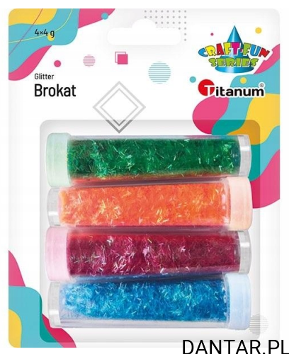 Brokat 4g 4 kolory Titanum a4 486020