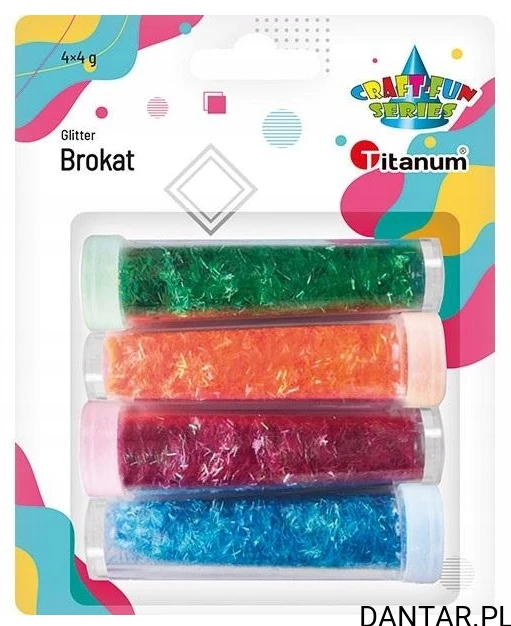 Brokat 4g 4 kolory Titanum a4 486020