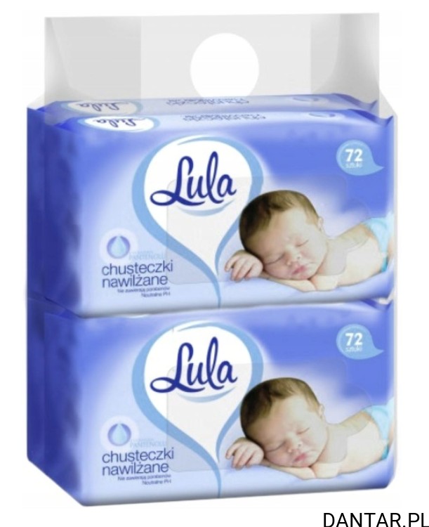 Lula chusteczki nawilzone z pantenolem a4/3