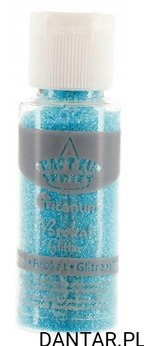 Brokat 20ml niebieski lazur Titanum 395544