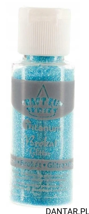Brokat 20ml niebieski lazur Titanum 395544