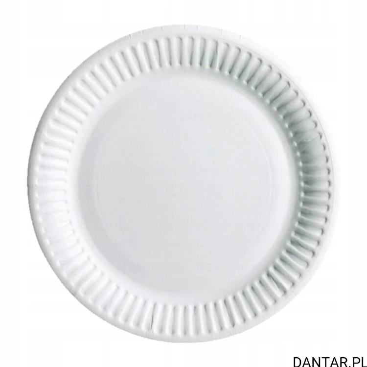Talerze papierowe okrągłe *18cm ABC-PAK a100/10