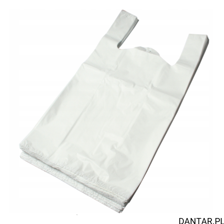 Torba hdpe duo biała 25x45 14mik a1/30 nowy