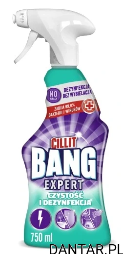 Cillit Bang płyn spray czystość i dezynfekcja zielony 750ml