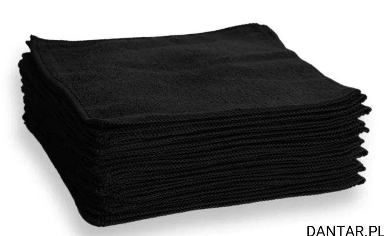 Ściereczka z mikrofibry 30x30 czarna 250g S999 Master a1/50
